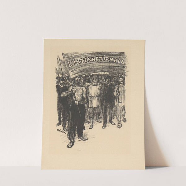 L’Internationale (1895) by Théophile Alexandre Steinlen