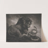 Lion and Snake (1799) by James Northcote
