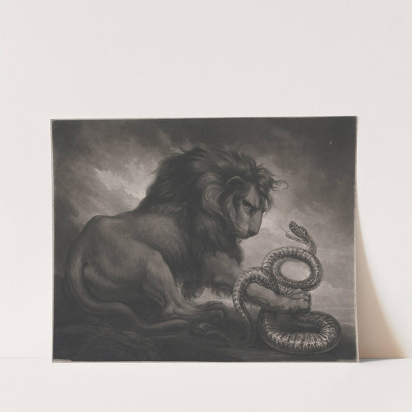 Lion and Snake (1799) by James Northcote