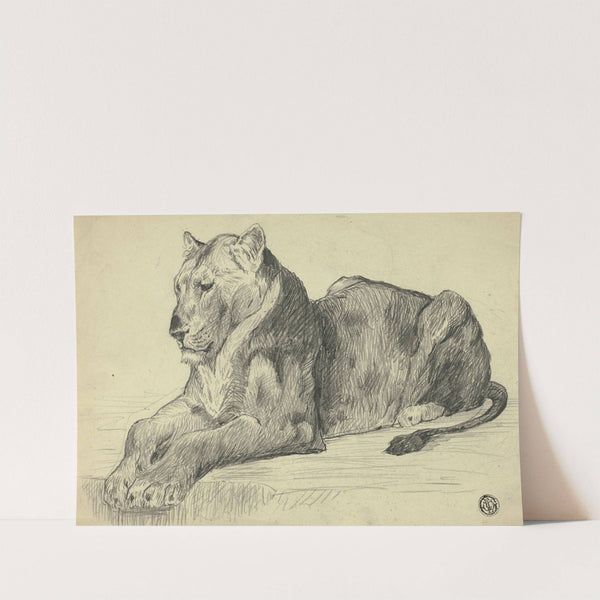 Lioness by Sir Edwin Henry Landseer