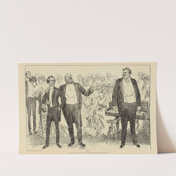 Lions (1900-1905) by Charles Dana Gibson