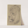 Lion’s head by Otto Speckter