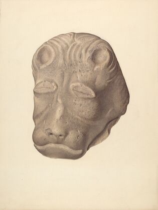 Lion’s Head (one of pair)