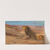 Lions in the Desert (ca. 1897-1900) by Henry Ossawa Tanner