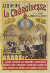 Liqueur La Chanoinesse de l’abbaye de Bouxières-aux-Dames. Liqueur fabriquée avec des plantes stomachiques (1895)