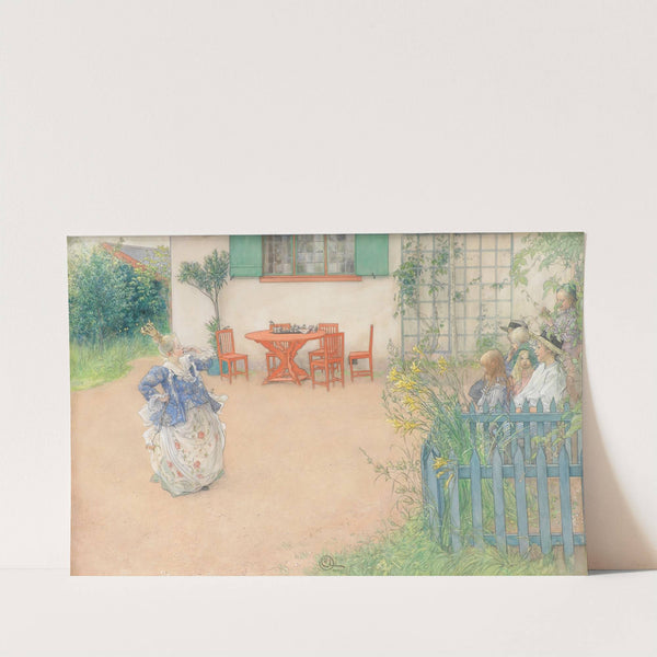 Lisbeth as the Evil Princess in the Fairy Tale ‘Fågel Blå’ by P.D.A. Atterbom (1900) by Carl Larsson