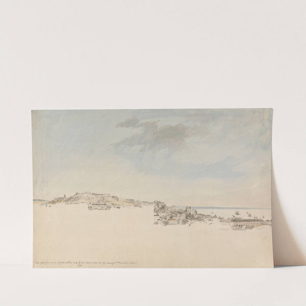 Lisbon from the Convent of St. Francis da Citadel by Charles Gore