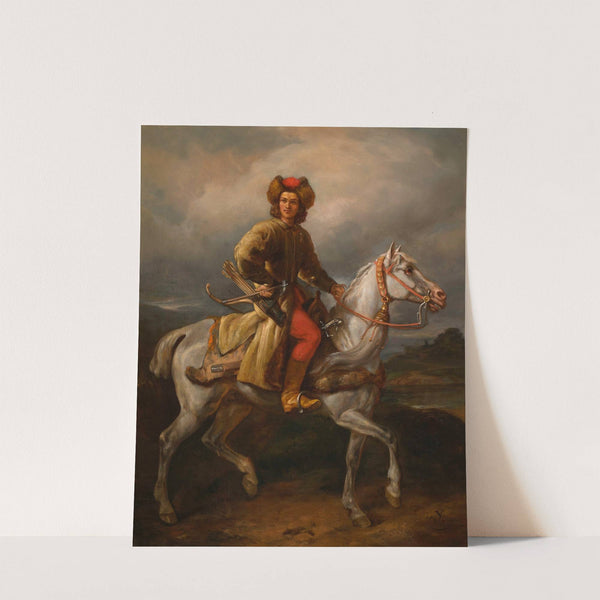 Lisowczyk (elear) by Juliusz Kossak