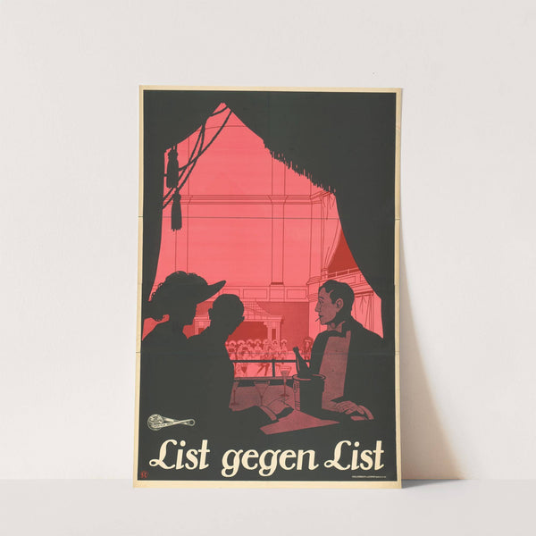 List gegen List (1913) by Julius Klinger