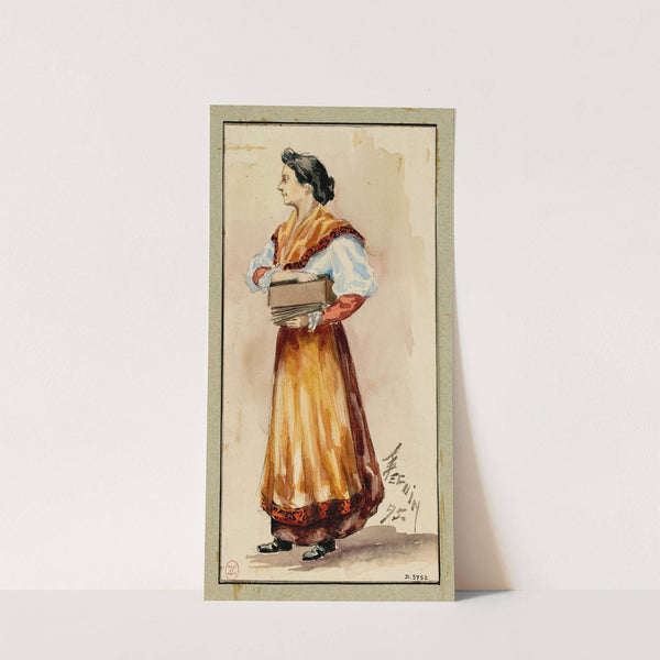 L’Italienne (1895) by F. Séguin