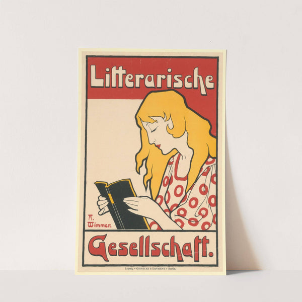 Literarische Gesellschaft (1896 - 1914) by Albert Wimmer