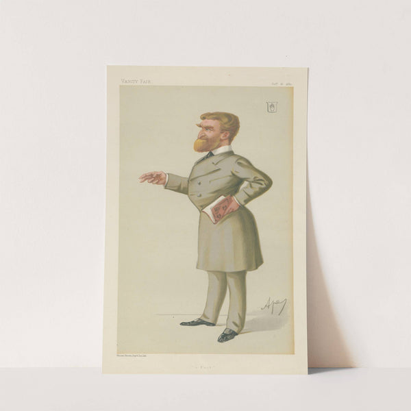 Literary; ‘A Poet’, Sir John G. J. Sinclair, October 16, 1880 (1880) by Carlo Pellegrini