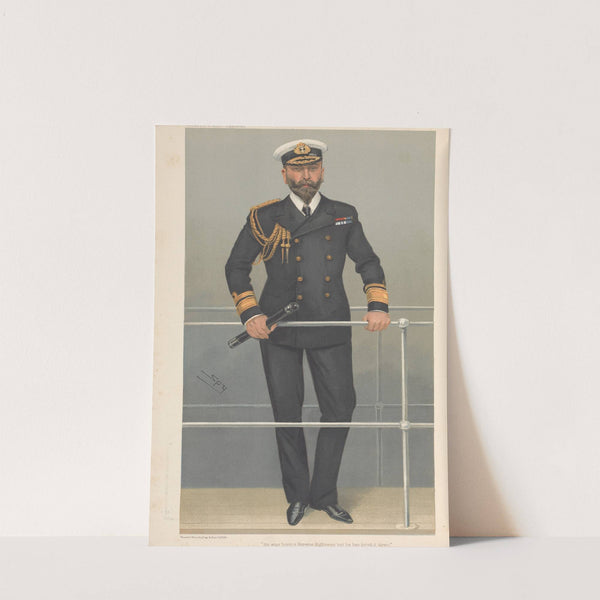 Literary; ‘He was born a Serene Highness but he has lived it Down’, Price Louis of Battenbury, February 16, 1905 (1905) by Leslie Matthew Ward