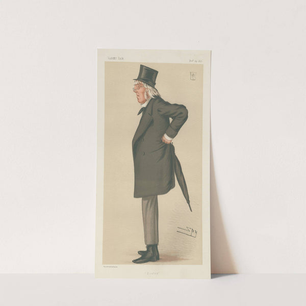 Literary; ‘Poetry’, Sir Francis Charles Doyle, November 24, 1877 (1877) by Leslie Matthew Ward