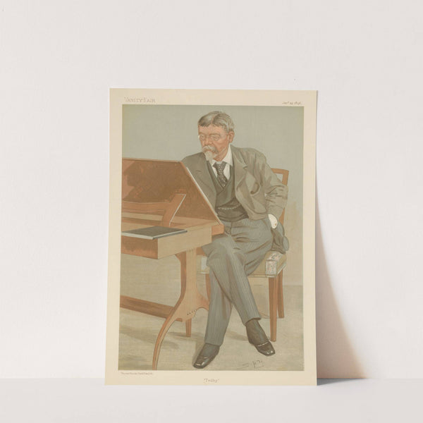 Literary; ‘Trilby’, George du Maurier, January 23, 1896 (1896) by Leslie Matthew Ward