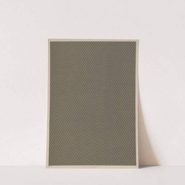 Lithografiertes Papier (geometrisches Flächenmuster) (1885 - 1904) by Otto Hupp