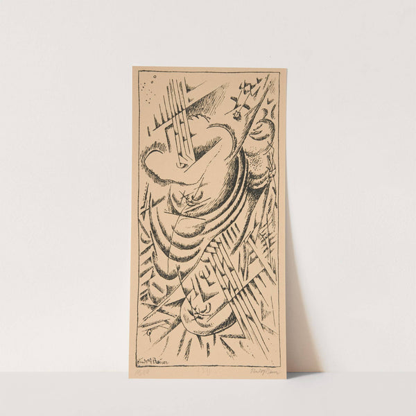 Lithograph No.14 by Rudolf Bauer