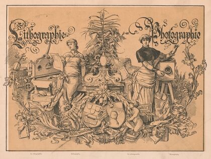 Lithographie photographie (1880-1890)