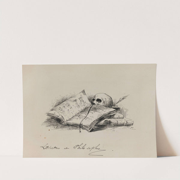 Littérature et philosophie (1882-1883) by Gustave Fraipont
