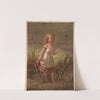 Little barefoot and the butterfly by Armstrong & Co. Lith.