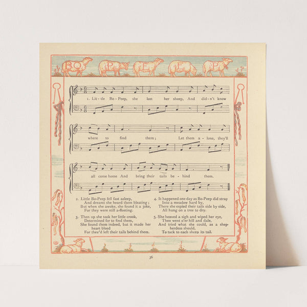 Oranges and Lemons (1876) by Walter Crane