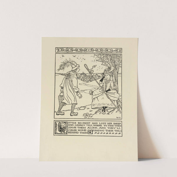 Little Bo-Peep has lost her sheep by Winifred Smith