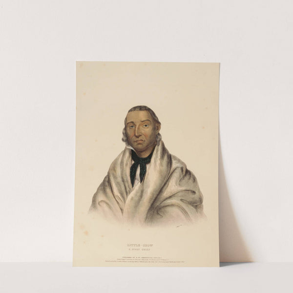 Little Crow. A Sioux Chief (1838) by Charles Bird King