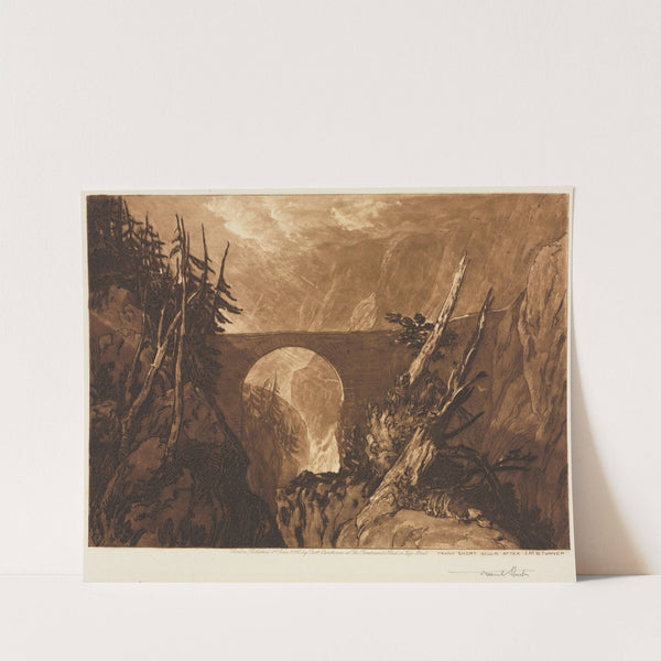 Little Devil’s Bridge (1886) by Sir Frank Short