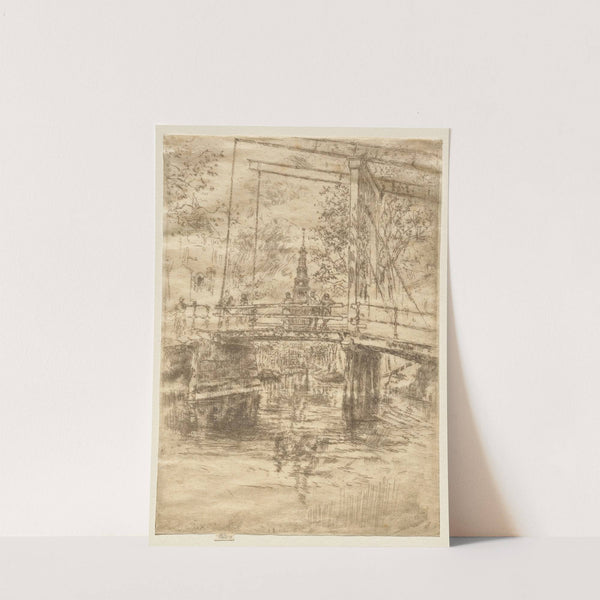 Little Drawbridge, Amsterdam (1889) by James Abbott McNeill Whistler