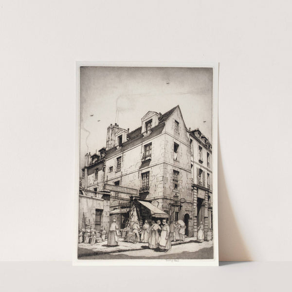 Little French Market by Frederick G. Hall