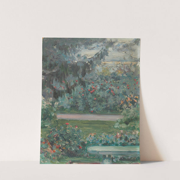 Little garden by Maria Yakunchikova