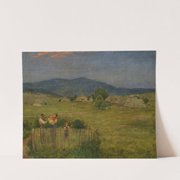 Little Garden in the Black Forest (1879) by Hans Thoma