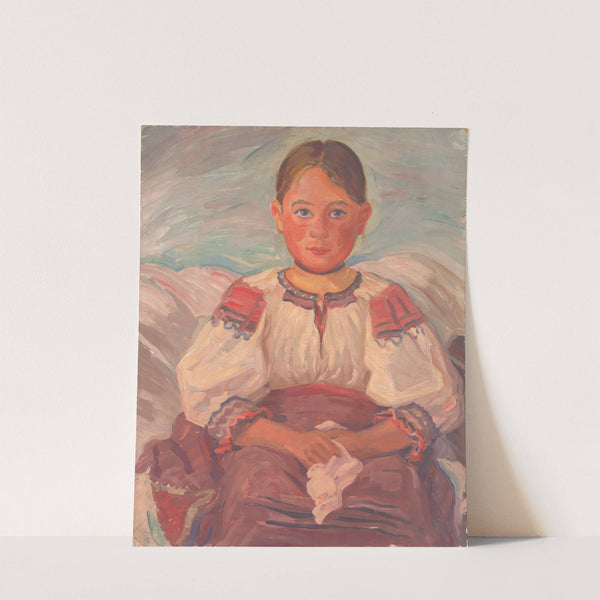 Little Girl from Heľpa by Štefan Polkoráb
