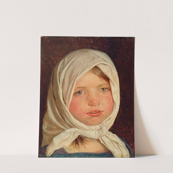 Little girl from Hornbæk by Peder Severin Krøyer