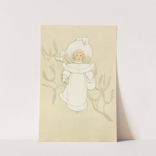 Little Girl in Winter Garb (ca. 1861–1897) by Louis Prang & Co.