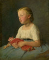 Little Girl with a Doll