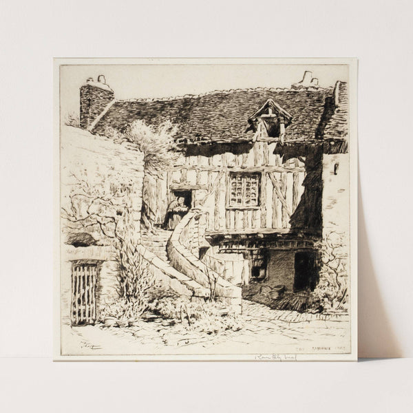 Little House, Amboise (1920) by Kerr Eby