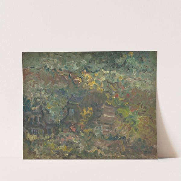 Little Houses by the Forest by Arnold Peter Weisz-Kubínčan