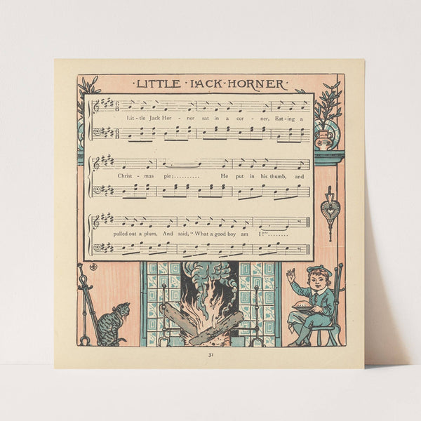 Puss at Court (1876) by Walter Crane