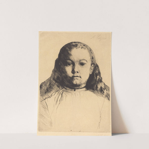 Little Marie (La petite Marie) by Alphonse Legros