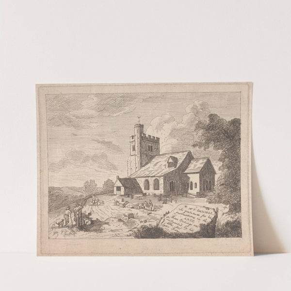 Little Missenden Church from the Southeast by John Hamilton Mortimer
