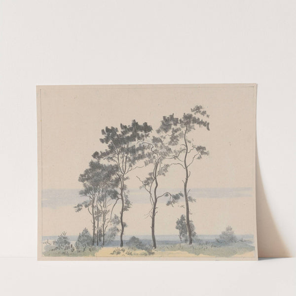 Little Pine Trees No. I (1918 - 1919) by Leon Wyczółkowski