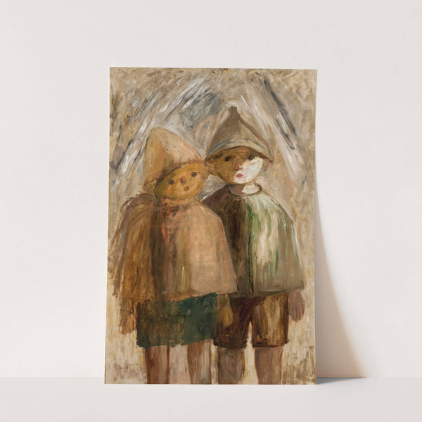 Little pupils by Tadeusz Makowski