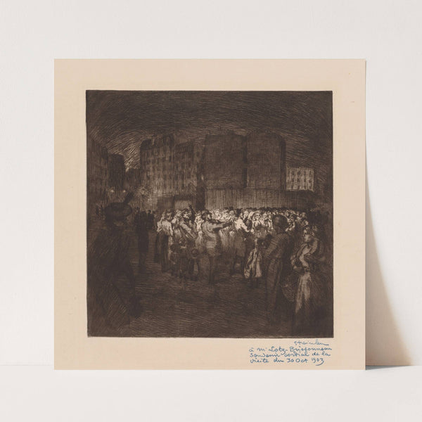 Little Street Singers (1902) by Théophile Alexandre Steinlen