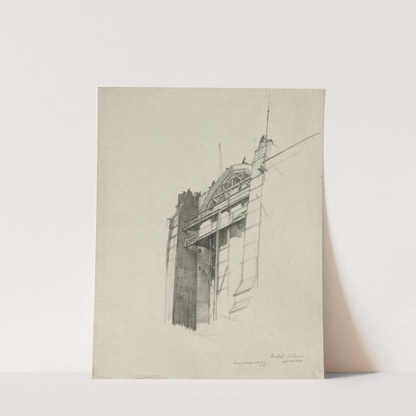 Liverpool Cathedral (1913) by Muirhead Bone