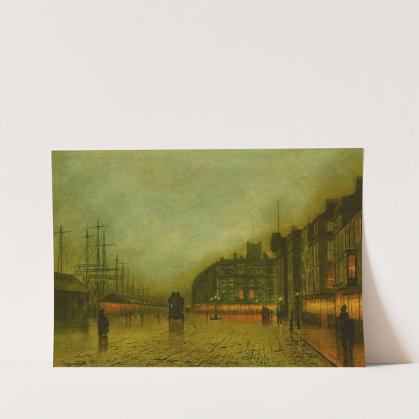Liverpool Docks by John Atkinson Grimshaw