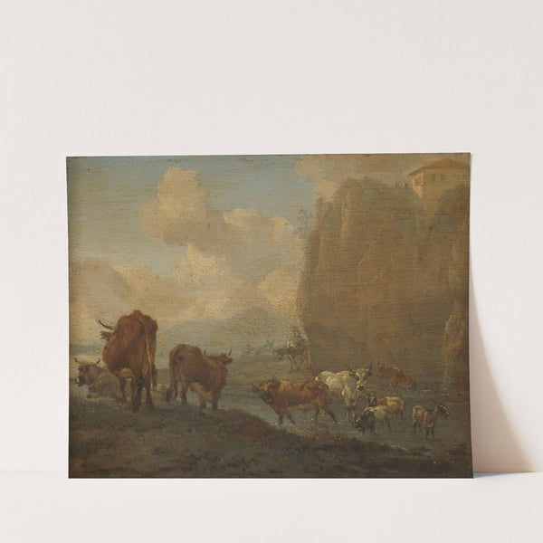 Livestock by a River by Willem Romeyn
