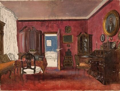 Living-room interior (1850) — size preview
