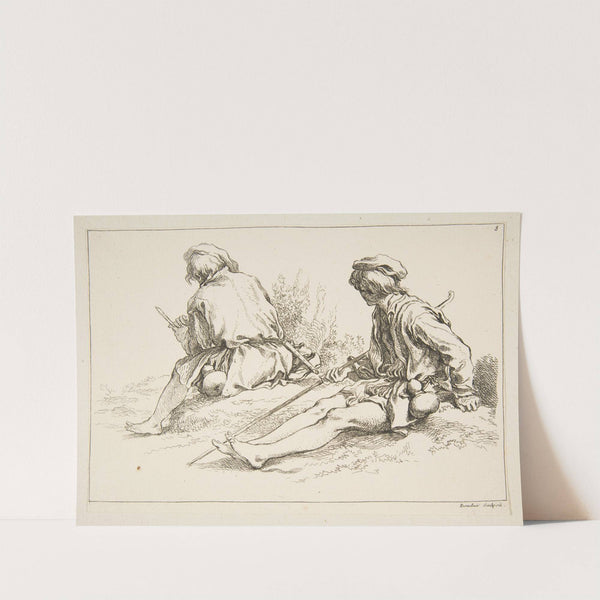 Livre d’étude d’après les desseins originaux de Blomart Pl.08 (1735) by François Boucher