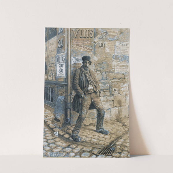 L’ivrogne (1891) by Camille Félix Bellanger